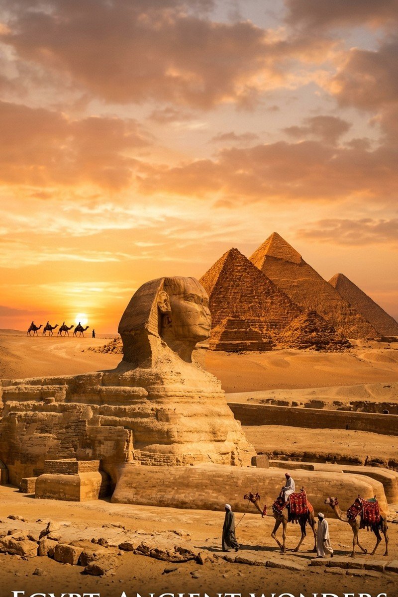 Egypt Treasures Group Tour ex Chennai