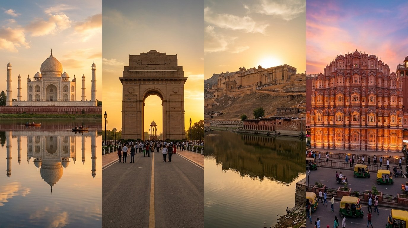 Golden Triangle Tour - Delhi, Agra & Jaipur (5N/6D)